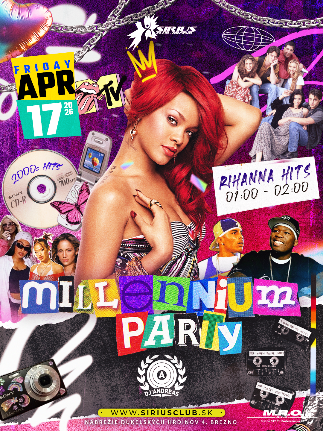 FEED MILLENIUM PARTY APR 26
